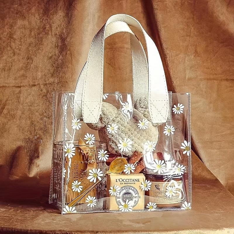 Small Daisy Gift Bag Wedding Bridesmaids Portable Gift Bag Shopping