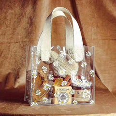 Small Daisy Gift Bag Wedding Bridesmaids Portable Gift Bag Shopping