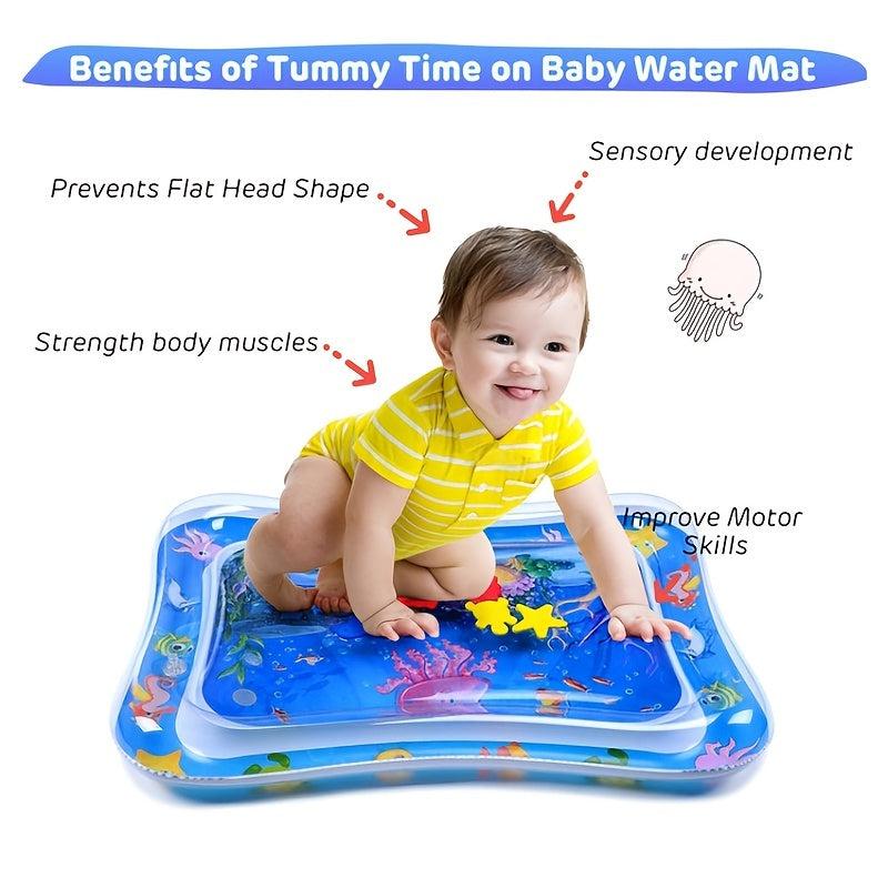 Inflatable Baby Water Play Mat Belly Pad