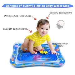 Inflatable Baby Water Play Mat Belly Pad