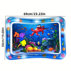 Inflatable Baby Water Play Mat Belly Pad