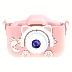Digital Camera With Cat Silicone Cartoon Case Camera Toy