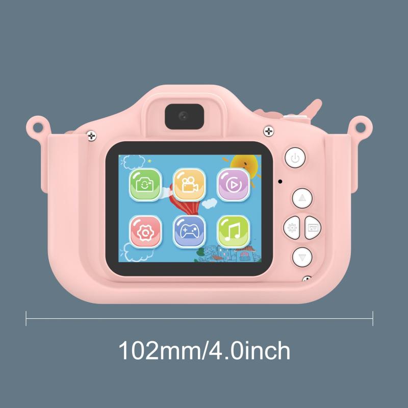 Children's Mini Camera Small SLR Cartoon Toy HD Dual Photography