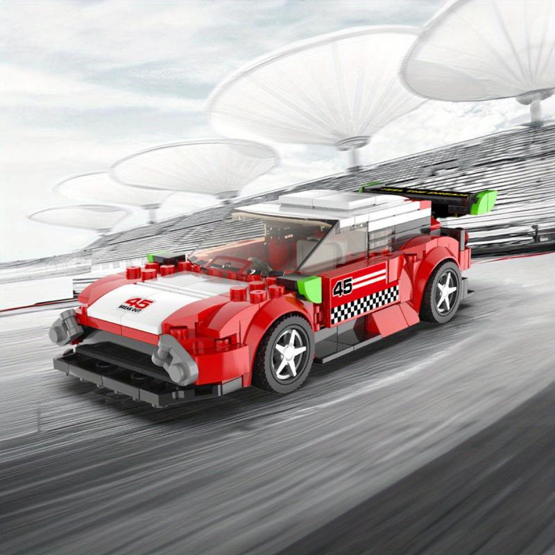 Supercar Racing Car Rally Race Building Blocks For Boys
