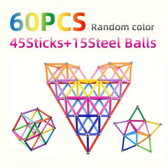 Mini Magnetic Building Block Adult Stacking Toy