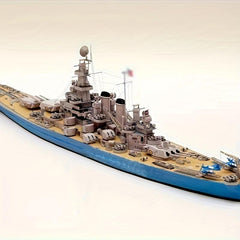 Battleship Paper Model Gift Birthday Christmas
