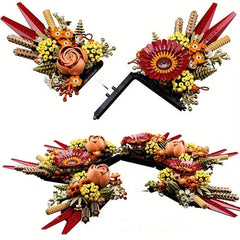 Wildflower Bouquet Dried Centrepiece Building Blocks Romantic Gift