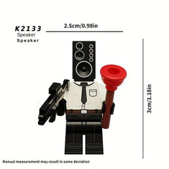 Educational Toy Building Blocks Figure Bag Set