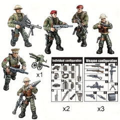 Building Blocks Military Models Soldiers Dolls Small Dolls