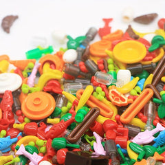 50g Food City Accessories Friends Bricks Building Blocks Set for Children