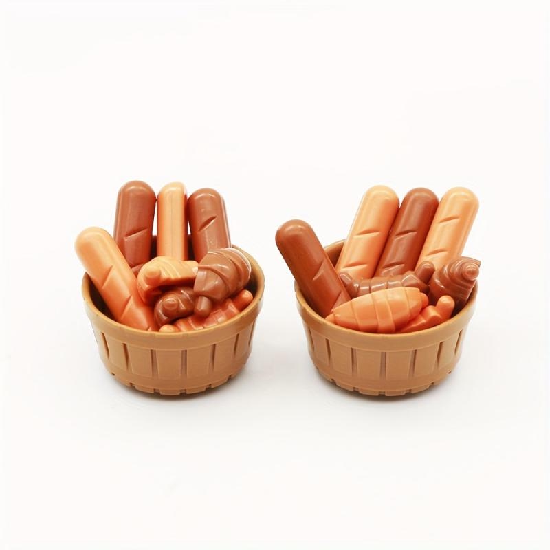 50g Food City Accessories Friends Bricks Building Blocks Set for Children