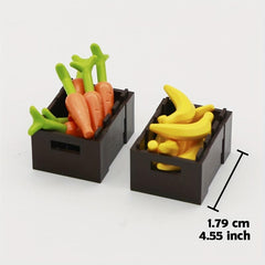 50g Food City Accessories Friends Bricks Building Blocks Set for Children