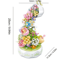 Enchanting Flower Music Box Puzzle for Kids and Adults