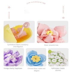 Enchanting Flower Music Box Puzzle for Kids and Adults
