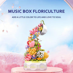 Enchanting Flower Music Box Puzzle for Kids and Adults