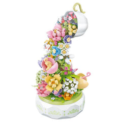 Enchanting Flower Music Box Puzzle for Kids and Adults