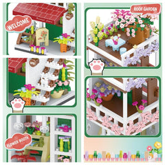 DIY Street View Dessert Shop Building Block Set