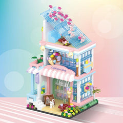 DIY Street View Dessert Shop Building Block Set