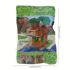Intelligent Toy Tree House Building Block Village Assembly Toy