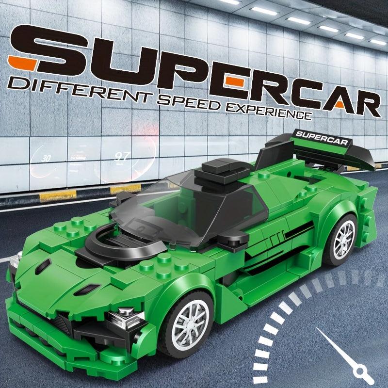 Farrar Li Red Car City Creative Expert Bricks Educational Toys for Kids