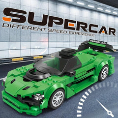 Farrar Li Red Car City Creative Expert Bricks Educational Toys for Kids
