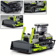 Excavator Building Blocks Forklift Toy Crane Cement Truck