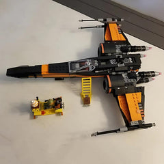 X-wing Fighter Battle Plane Model Building Blocks Set