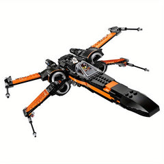 X-wing Fighter Battle Plane Model Building Blocks Set