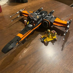 X-wing Fighter Battle Plane Model Building Blocks Set