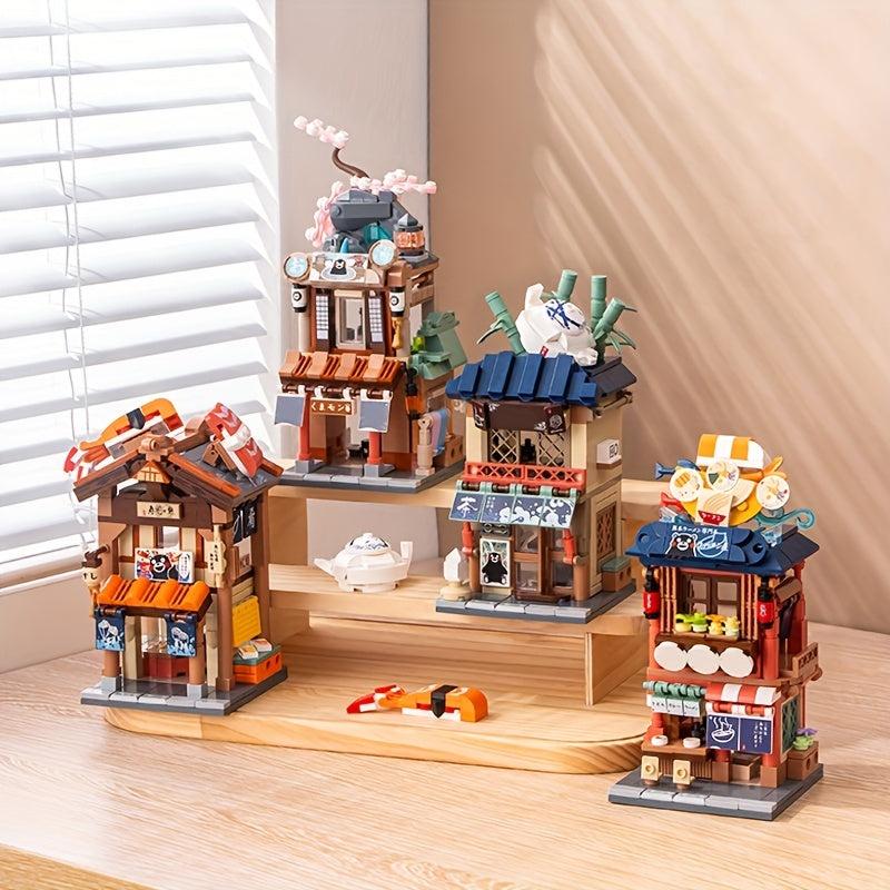 Bear Street View Building Blocks Set