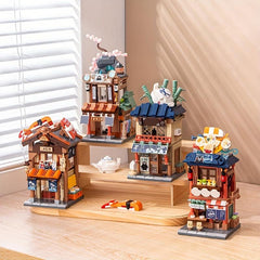 Bear Street View Building Blocks Set