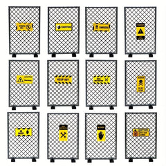 Protective Mesh Wall Building Blocks Toy