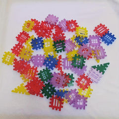 60pcs Villa Building Block Toys House Splicing Toys Montessori Toys