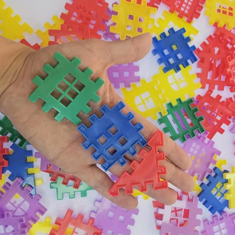 60pcs Villa Building Block Toys House Splicing Toys Montessori Toys