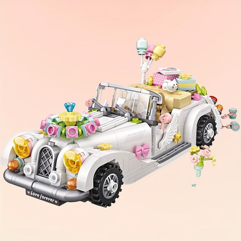 Kids Wedding Car Baby Toy - Building Blocks & More
