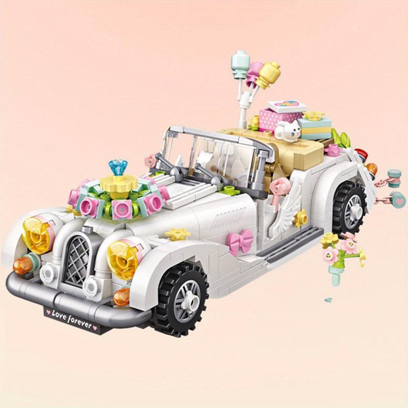 Kids Wedding Car Baby Toy - Building Blocks & More