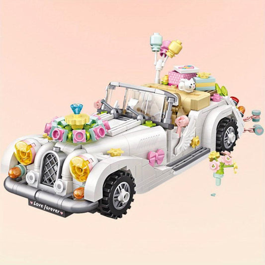 Kids Wedding Car Baby Toy - Building Blocks & More