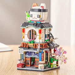 Shark Cat Aquatic Building Block Toy Set