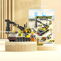 6-in-1 Mechanical Themed Building Block Set Educational Toy Gift