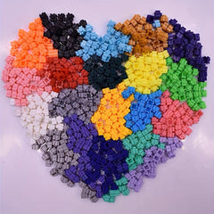 1100pcs Mini Micro Puzzle Building Block 8mm Plastic DIY Puzzle Diamond