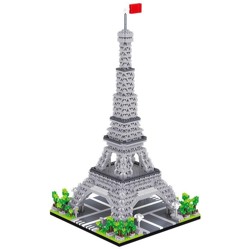 3585Pcs Eiffel Tower Building Blocks Set Educational Toys Micro Bricks