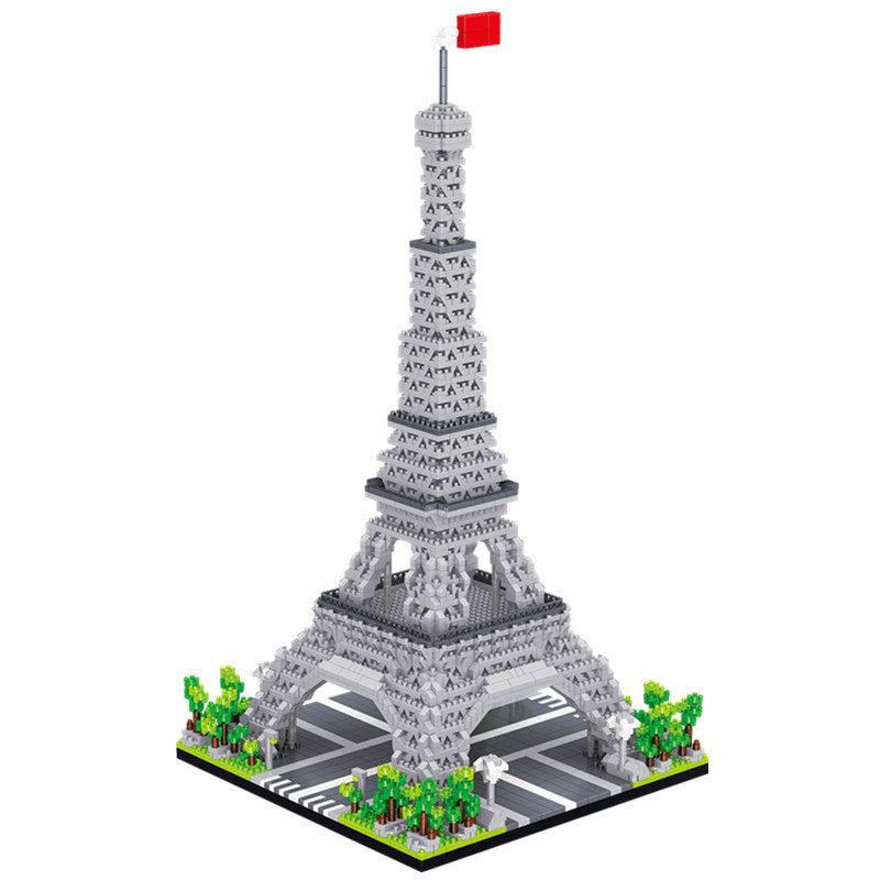 3585Pcs Eiffel Tower Building Blocks Set Educational Toys Micro Bricks