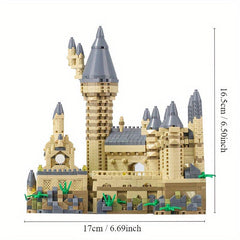 Magic Castle College Building Blocks Set