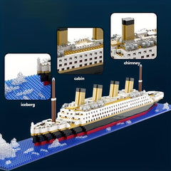 780pcs Building Block Assembly Toy Model