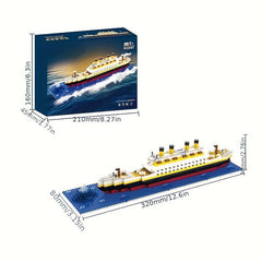 780pcs Building Block Assembly Toy Model