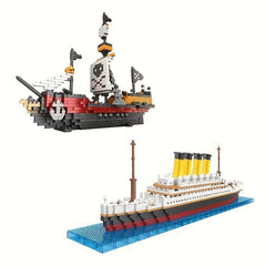 780pcs Building Block Assembly Toy Model