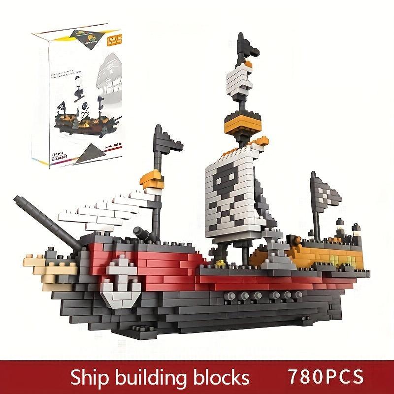 780pcs Building Block Assembly Toy Model