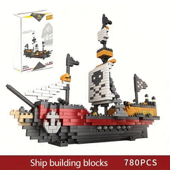 780pcs Building Block Assembly Toy Model