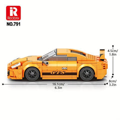 338pcs Sports Car Building Blocks Toy Set DIY Toys Party Decoration