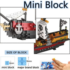 Pirate King Building Block Toy Set for Kids and Adults